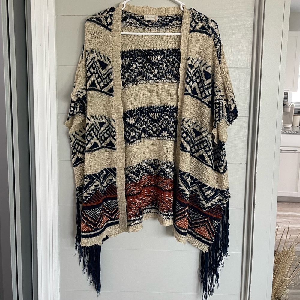 Altar’d State | Aztec Print Shrug Size Small/Medium